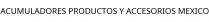 ACUMULADORES PRODUCTOS Y ACCESORIOS MEXICO