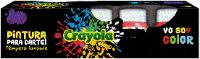 PINTURA PARA CARTEL TÉMPERA LAVABLE CRAYOLA YO SOY COLOR