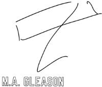 M.A. GLEASON