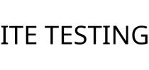 ITE TESTING