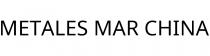 METALES MAR CHINA