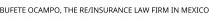 BUFETE OCAMPO; THE RE/INSURANCE LAW FIRM IN MEXICO