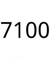 7100