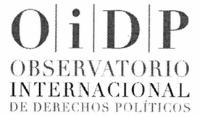 OIDP OBSERVATORIO INTERNACIONAL DE DERECHOS POLÍTICOS