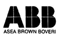 ABB ASEA BROWN BOVERI