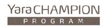 YARA CHAMPION PROGRAM