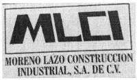 MLCI MORENO LAZO CONSTRUCCIÓN INDUSTRIAL