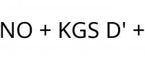 NO + KGS D' +