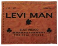 LEVI MAN BLUE INDIGO FOR REAL PEOPLE