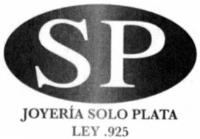 SP JOYERIA SOLO PLATA LEY .925