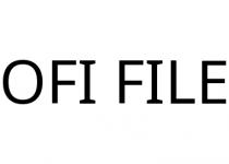 OFI FILE