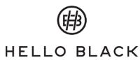 HB HELLO BLACK