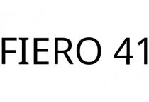 FIERO 41