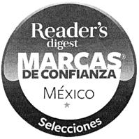 MARCAS DE CONFIANZA READER'S DIGEST MÉXICO SELECCIONES