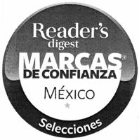 MARCAS DE CONFIANZA READER´S DIGEST MÉXICO SELECCIONES