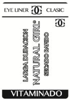 EYE LINER GG CLASIC LARGA DURACIÓN NATURAL GIRL SECADO RÁPIDO VITAMINADO GG
