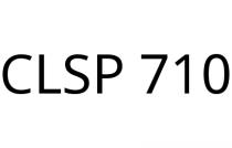 CLSP 710