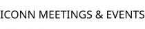 ICONN MEETINGS & EVENTS