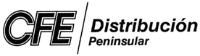 CFE/ DISTRIBUCIÓN PENINSULAR
