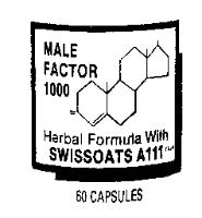 MALE FACTOR 1000 SWISSOATS A111