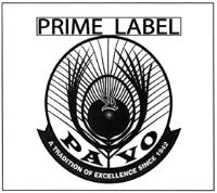 PRIME LABEL PAVO A TRADITION OF EXELLENCE SINCE 1942
