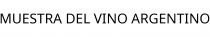 MUESTRA DEL VINO ARGENTINO