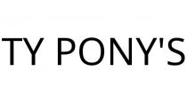 TY PONY'S