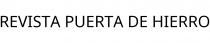 REVISTA PUERTA DE HIERRO