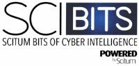 SCIBITS; SCITUM BITS OF CYBER INTELLIGENCE; POWERED BY SCITUM