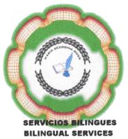 SERVICIOS BILINGUES Y/O BILINGUAL SERVICES