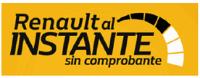 RENAULT AL INSTANTE SIN COMPROBANTE;