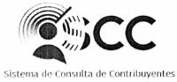 SCC SISTEMA DE CONSULTA DE CONTRIBUYENTES
