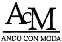 ACM ANDO CON MODA