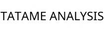 TATAME ANALYSIS