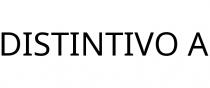 DISTINTIVO A