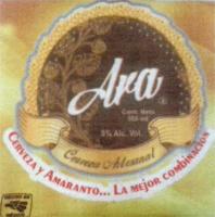 CERVEZA ARTESANAL AMARANTO ARA.