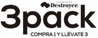 ZAPATERIAS DESTROYER 3PACK COMPRA 1 Y LLÉVATE 3