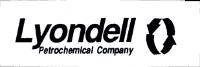 LYONDELL PETROCHEMICAL COMPANY