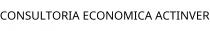 CONSULTORIA ECONOMICA ACTINVER