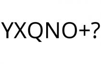 YXQNO+?
