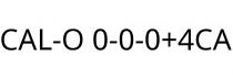 CAL-O 0-0-0+4CA
