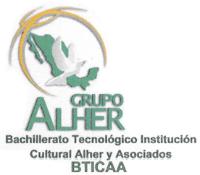 GRUPO ALHER BACHILLERATO TECNOLÓGICO INSTITUCIÓN CULTURAL ALHER Y ASOCIADOS BTICAA