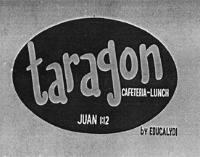 TARAGON CAFETERIA-LUNCH