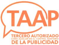 TAAP; TERCERO AUTORIZADO COMO AUXILIAR EN EL CONTROL SANITARIO DE LA PUBLICIDAD