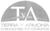 TYA TIERRA Y ARMONÍA CREACIONES INMOBILIARIAS