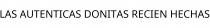 LAS AUTENTICAS DONITAS RECIEN HECHAS