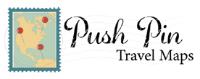 PUSH PIN TRAVEL MAPS