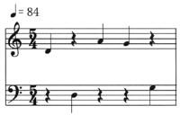 SONIDO DE 5 NOTAS MUSICALES DE UN XILÓFONO