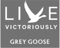 LIVE VICTORIOUSLY GREY GOOSE