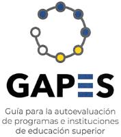 GUÍA PARA LA AUTOEVALUACIÓN DE PROGRAMAS E INSTITUCIONES DE EDUCACIÓN SUPERIOR GAPES